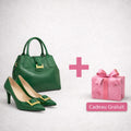 Set Borsa Elegante e Scarpe a Tacco Alto - Made in Italy : PURSE